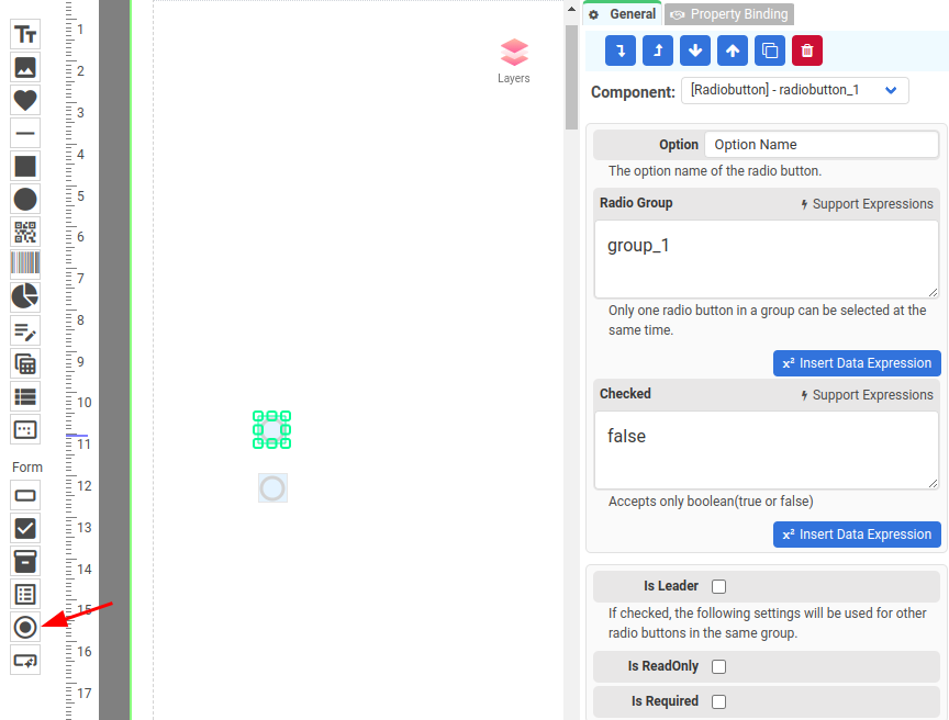 Radio Button Component